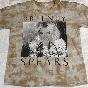 Urban Outfitters Britney Spears Tie Dye Graphic Tee Medium